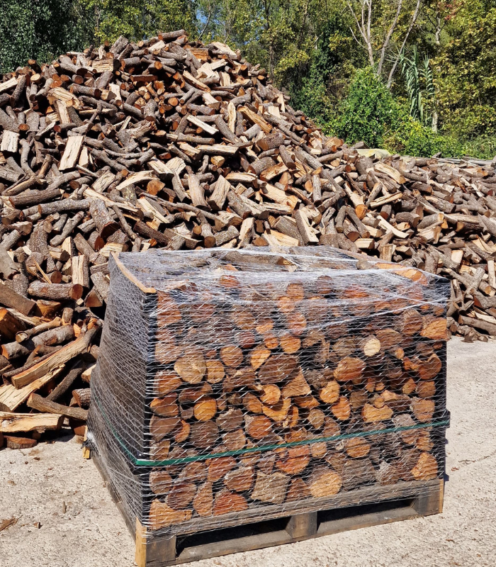 palet leña de encina (35 cm)