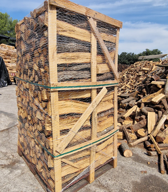 palet de leña de roble 1500 kg (50cm)