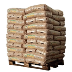 Pellets bioenergéticos – palé de 66 sacos de pellets de madera (15 kg/saco)